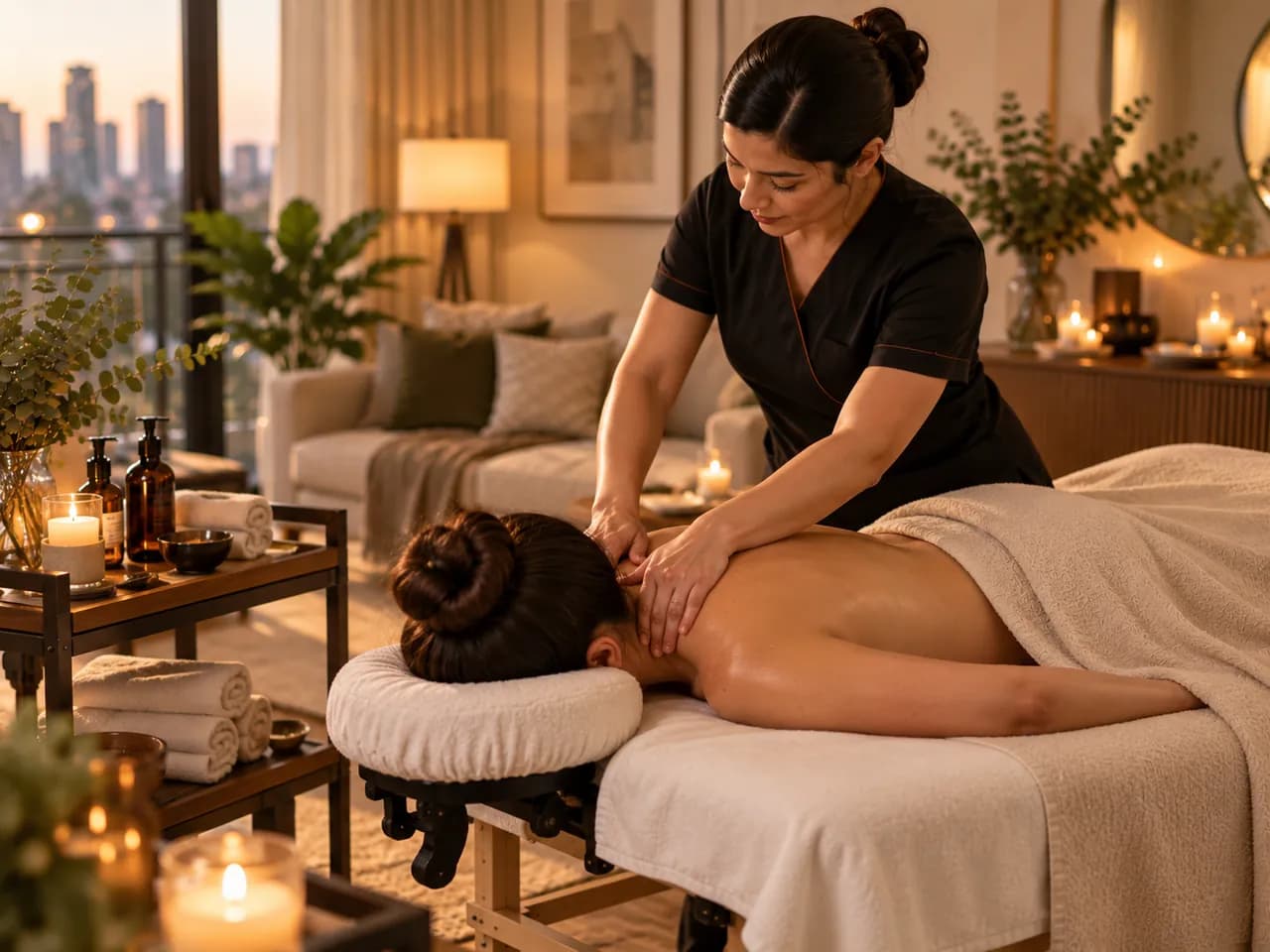 Masaje a domicilio (1 hora) — Vita Lima Spa