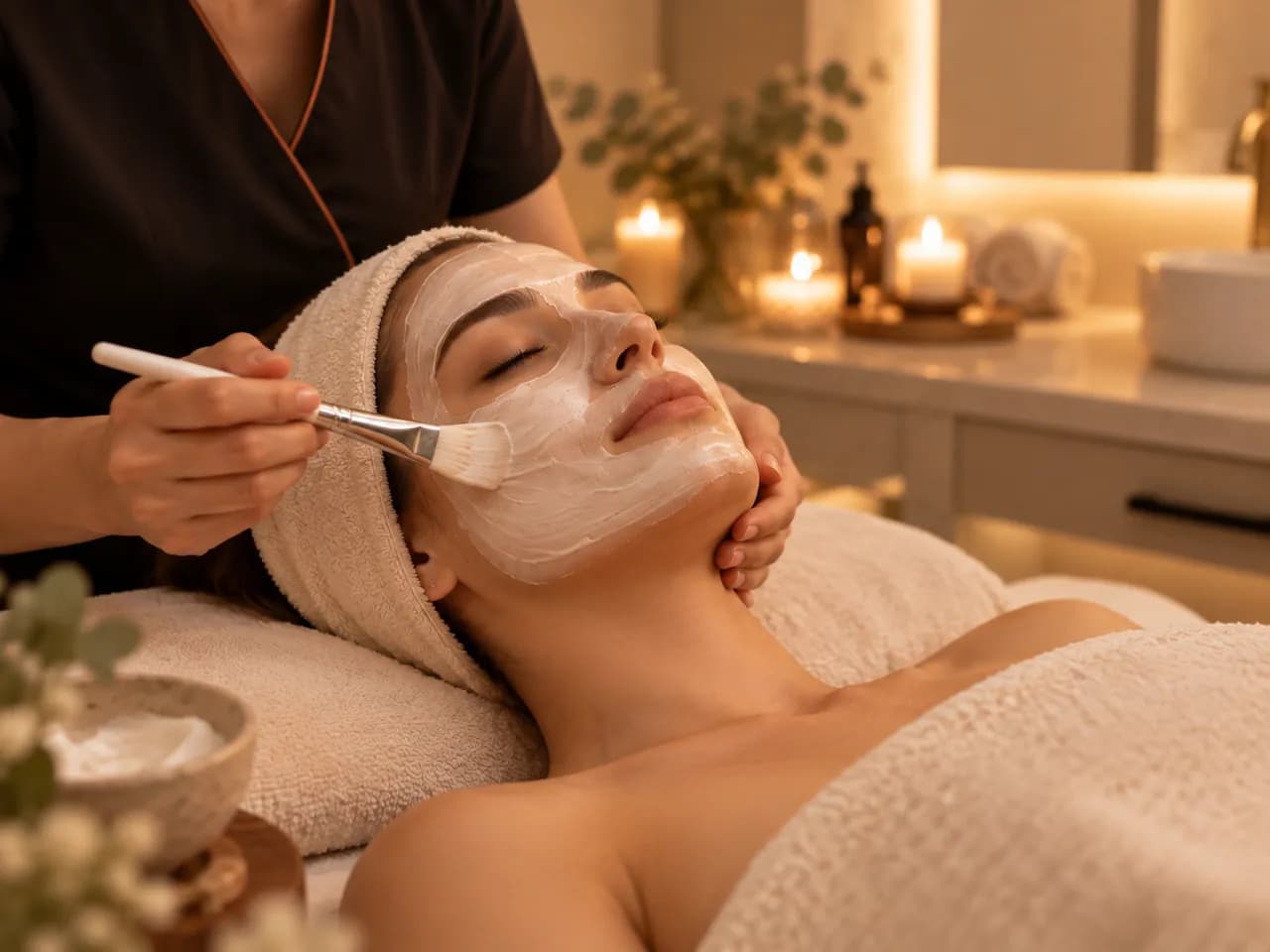 Facial con Mascarilla Lifting — Vita Lima Spa
